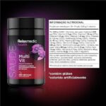 Multivitamínico Relaxmedic 60 Cápsulas Nutricional - Imagem 2