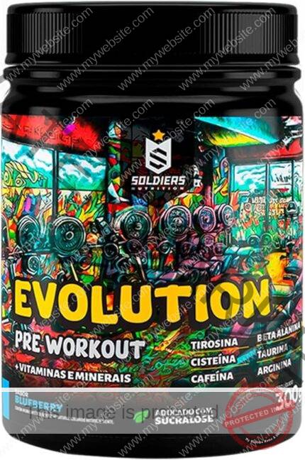 Soldiers Nutrition - Pré-Treino Evolution Pré Workout 300g - (Blueberry)