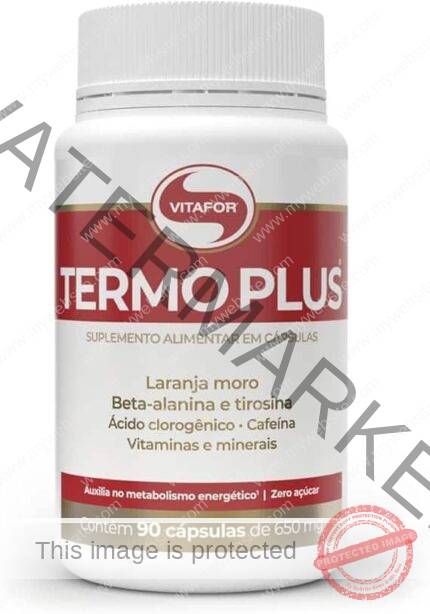Termo Plus 650mg (90 caps), Único, VitaFor